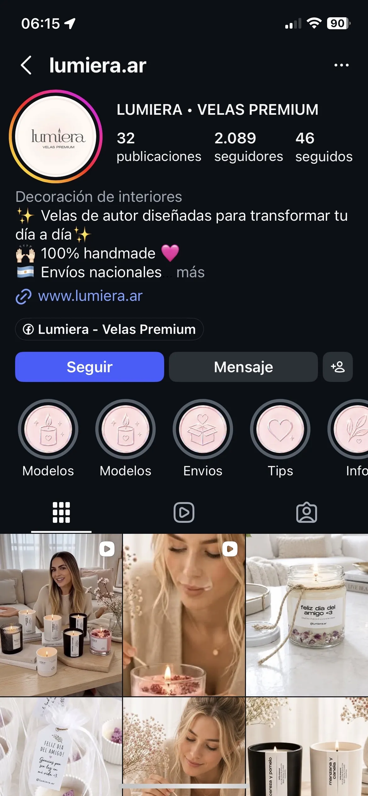 Lumiera Instagram